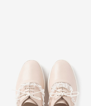 Lauren Girl sneakers- pink beige